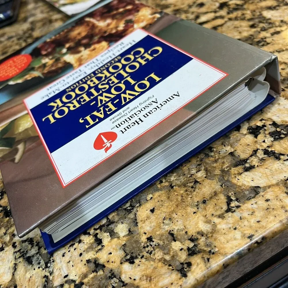 The American Heart Association Low Fat Low Cholesterol Cookbook Hardcover Spiral